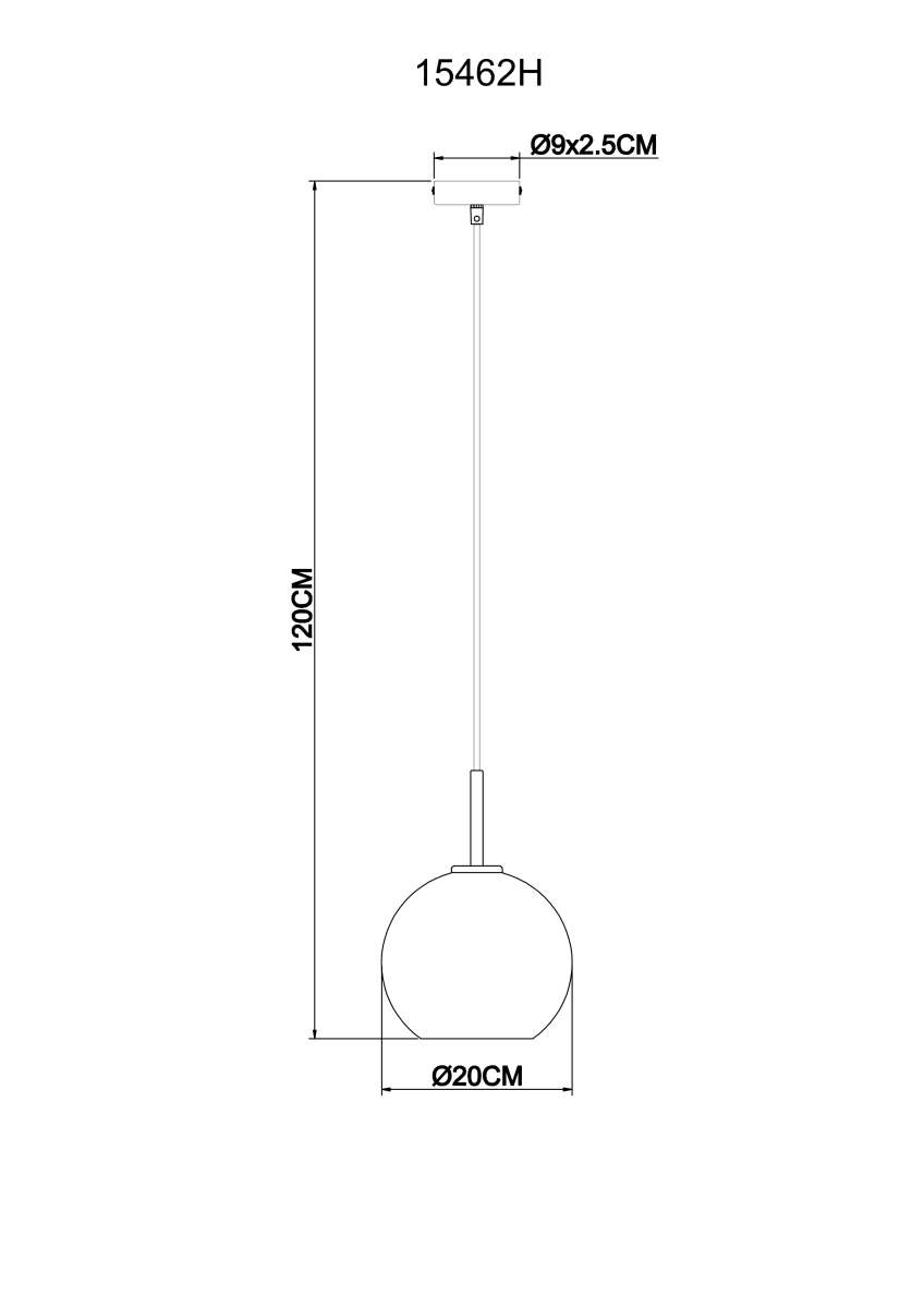 SOSPENSIONE SFERA TRASPARENTE