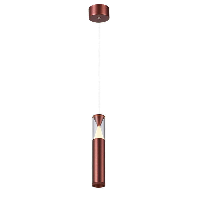 SOSPESO | TUBOLARE |LED | ORO ROSATO