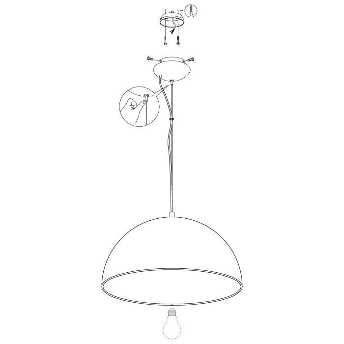 SOSPESO | NERO E RAME |