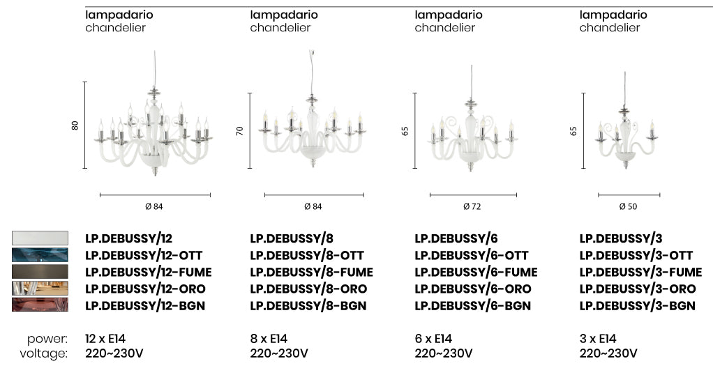 LAMPADARIO | ONDALUCE