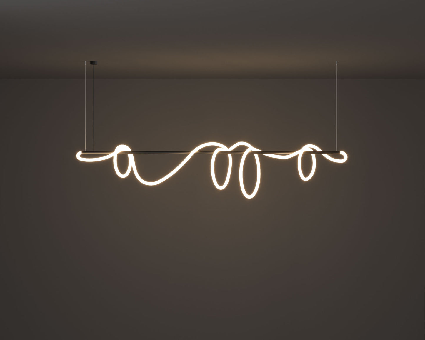 SOSPESO- LED - ORO SATINATO