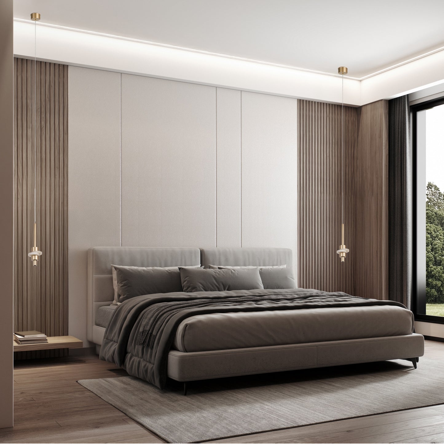 SOSPESO| ORO| MARMO |LED |BETTY