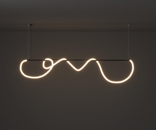 SOSPESO- LED - ORO SATINATO