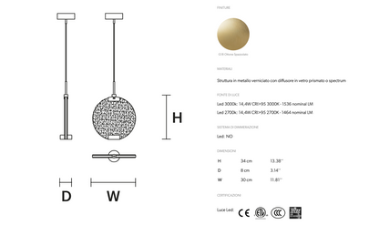 SOSPESO| HORO| MASIERO