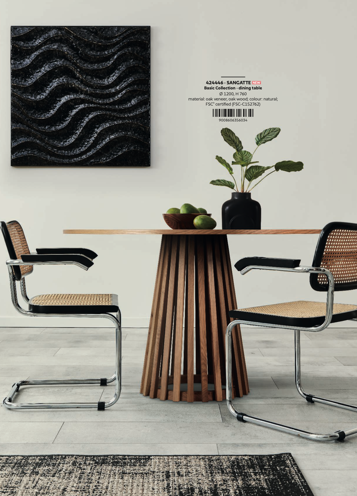 TAVOLO TONDO IN LEGNO