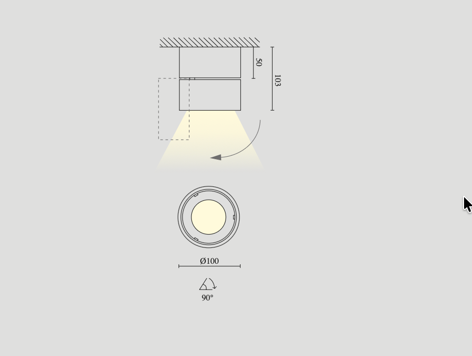BEA 65- PROIETTORE ESTERNO IP-65