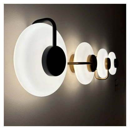 APPLIQUE | PLAFONE | TRATTO WALL NERO |KUNDALINI