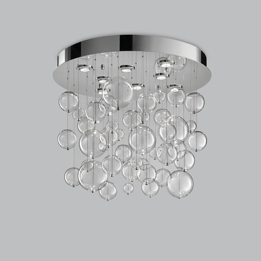 PLAFONIERA |BOLERO |METALLUX |ACCIAO